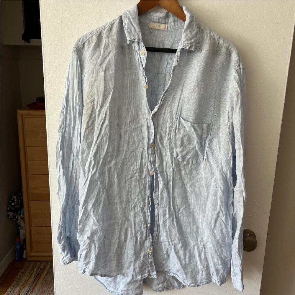 CP Shades oversized linen shirt